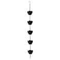 thumbnail image 1 of Irrigation Supplies Kit Black Rain Chain (For Gutters) — Decorative Rain Chain Outdoor Gutter Chain / Downspout Chain Modern Style Outdoor Rain Chain Watering System Garden Irrigation Tools Drip Irri, 1 of 5
