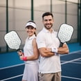 thumbnail image 6 of Pickleball Paddles Set,Pioneer Flower Floral Print Pattern Fiberglass Surface Pickleball Racket Set with 2 Indoor Outdoor Pickleball Balls and Pickleball Bag,Pickle-ball Equipment, 6 of 6