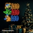 thumbnail image 2 of Glowneon Handmade Hohoho Neon Sign, Snowman Hohoho Neon Sign, Tree Christmas Led Light, 2 of 4