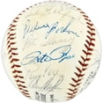 thumbnail image 2 of 1976 Cincinnati Reds World Series Champions Autographed Official Feeney NL Baseball "With 28 Signatures Including Pete Rose & Johnny Bench" Beckett BAS & PSA/DNA #AR07411, 2 of 3