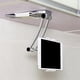 thumbnail image 3 of Soporte para tableta de cocina - Montaje en pared con movimiento libre y oscilante de 360 degree, soporte universal para escritorio y Plata S, 3 of 9