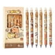 thumbnail image 1 of 6 Pcs Cute Erasable Retractable Capybara Pens, Thermal Erasable Gel Ink Pen, 0.5mm Fine Point Blue Ink, Office School Students Stationery, 1 of 5