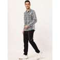 thumbnail image 4 of Unique Bargains Big & Tall Men's Leopard Print Button Down Long Sleeve Shirt, 4 of 6