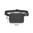 thumbnail image 2 of Sac Banane pour Hommes Femmes - Sac Banane - Sac-Ceinture Léger pour Voyage Sports Randonnée, 2 of 5