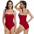 thumbnail image 2 of FJUCHAI Women's One Piece Swimsuits Bathing Suit Swimsuit Swimdress Sport Bathing Suit S-XXL, 2 of 9