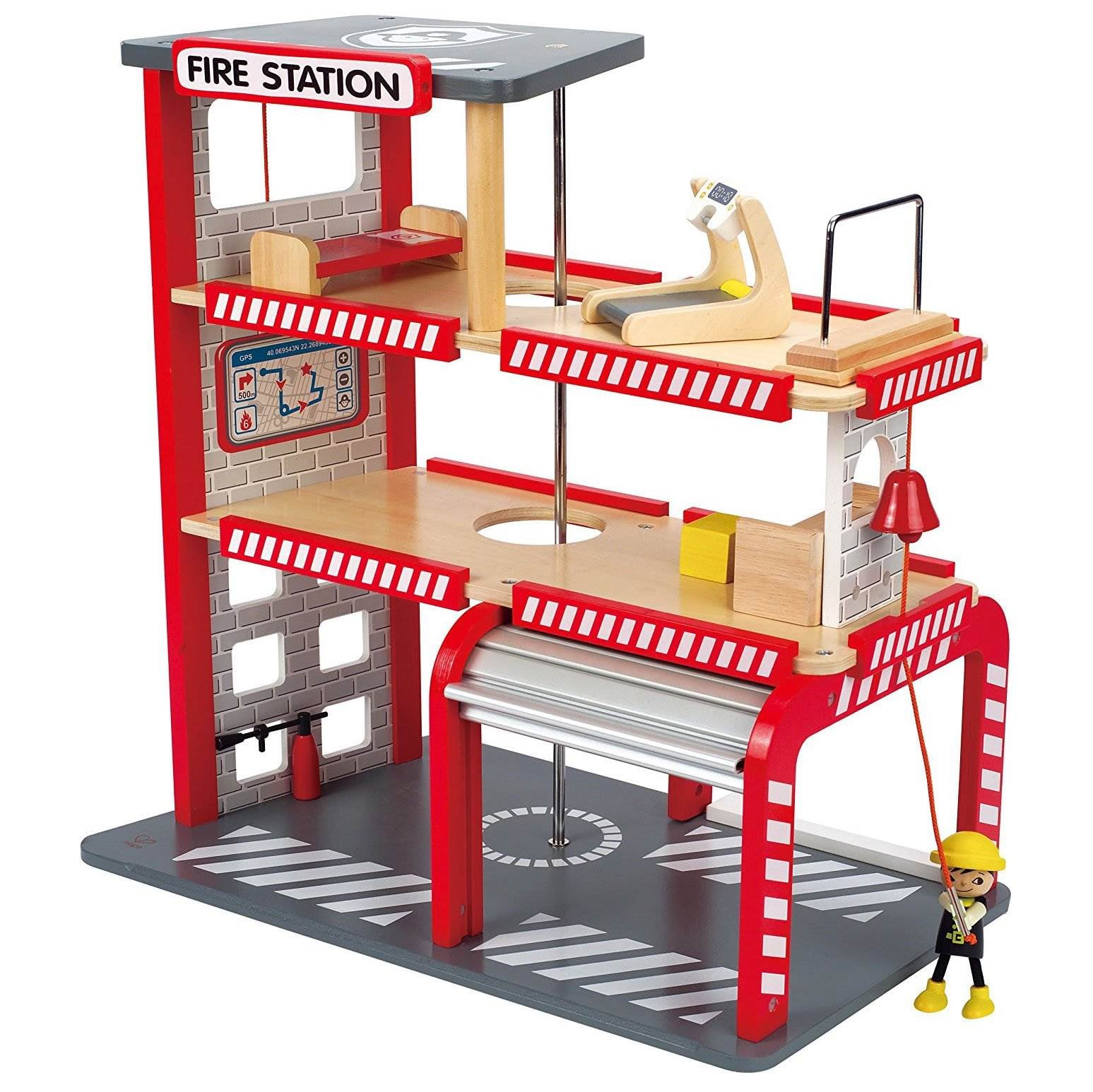 Hape wooden fire station hotsell