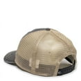 thumbnail image 6 of Outdoor Cap OC801 Pigment Dyed Cotton Twill Front Panels-Black/Tea Stain, 6 of 8