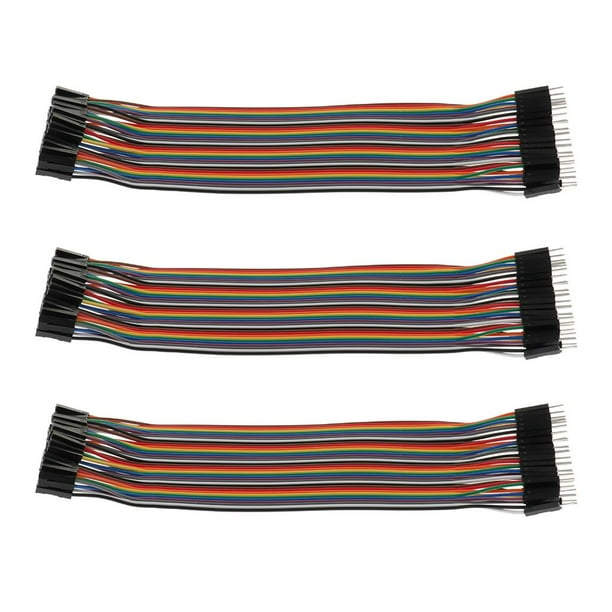Cable de Puente de Alambre a de 120 Piezas para licencia de Pruebas de 12 Cm Yotijar Kit de cable de alambre de puente