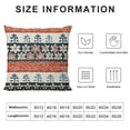 thumbnail image 6 of JRXY Outdoor Waterproof Throw Pillow Covers Boho Stripe Tribal Vingtage Lumbar Pillowcases Bohemian Style Pattern Decorative Pillows Cushion Case Patio Pillows for Couch Bed Garden 2pcs White, 6 of 6