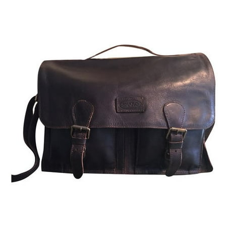 Women S Sharo Genuine Leather Bags Soft Laptop Computer Messenger Bag Brief Dark Chocolate Brown Osfa