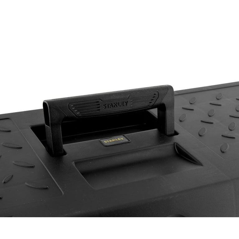 Stanley Series 2000 Metal Latch Tool Box With Tote Tray, 24 In