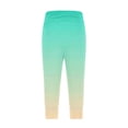 thumbnail image 4 of aidice Workout Pants for Women Capris Summer Athletic Gym High Waisted Cropped Running Jogger Pants, 4 of 8