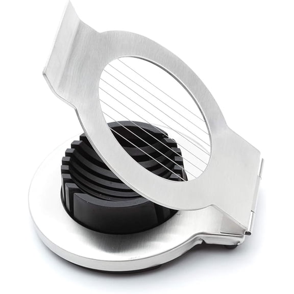 Jean-Patrique Stainless Steel Boiled Egg Slicer | Great for Egg Preparation into Salads and Sandwiches | Wire Cutter