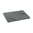 thumbnail image 2 of Tapete para platos de secado rápido, tapete para fregadero con 4 patas antideslizantes, tapete para secar platos Gris oscuro, 2 of 9