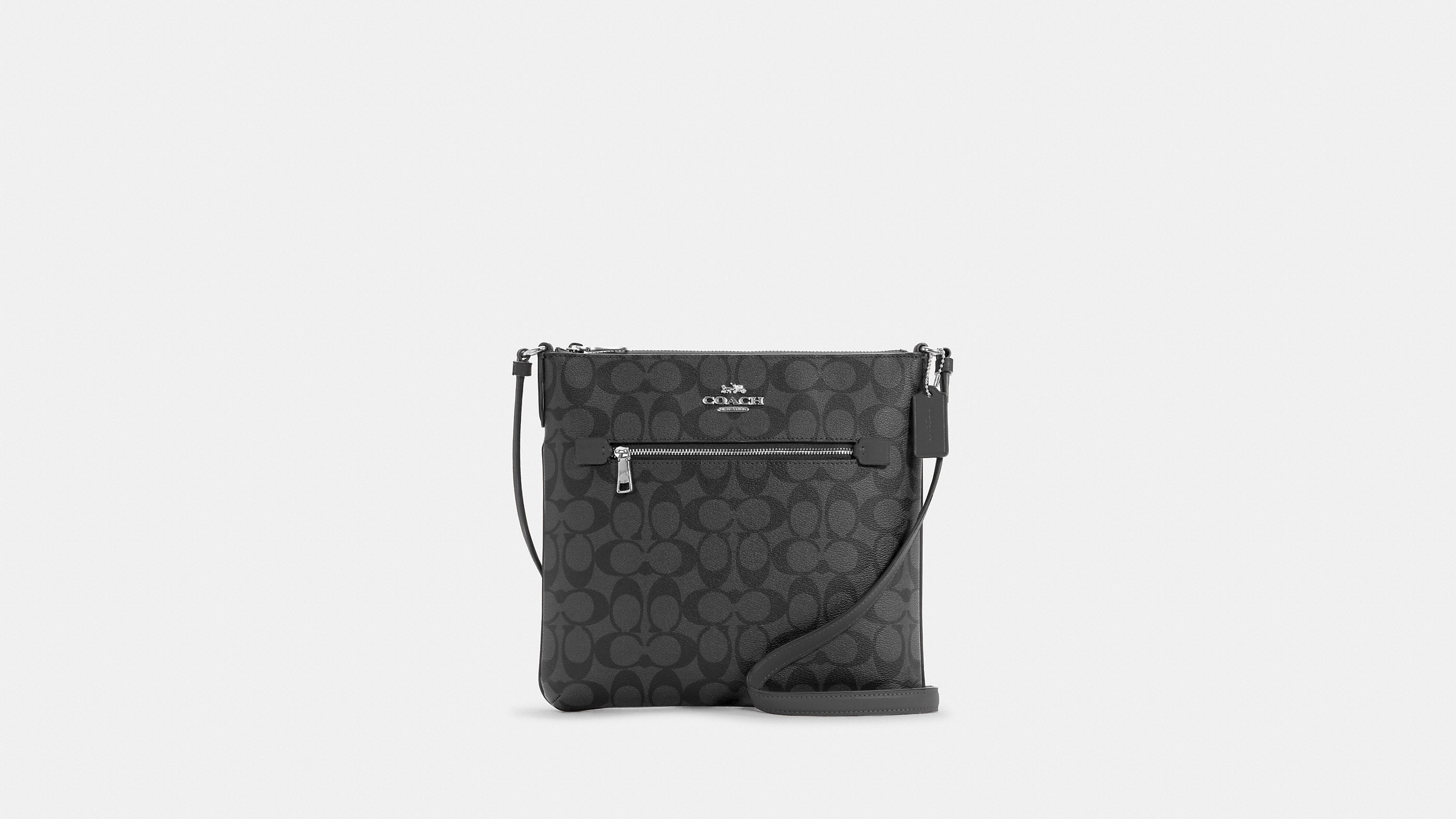 coach crossbody black bag