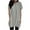 Gray, variant on gakvbuo Summer Long Tunic Tops To Wear With Leggings For Womens Hooded Drawstring Round Neck Short Sleeve T-Shirt Loose Casual Work Top Blouse Shirt Loose Fit Oversized Tshirts Tunic Tops