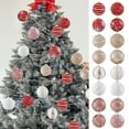 thumbnail image 6 of 4pcs 8cm Christmas Tree Hanging Balls Sequins Glitter Ball Pendant Christmas Tree Home Party Hanging Decorations, 6 of 9