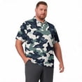 thumbnail image 7 of Trgacdwlo XL-8XL Camo Mens Polo Shirt Big and Tall Short Sleeve Fishing Shirts for Men Breathable Golf Polo Shirt for Men, 7 of 7