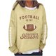 thumbnail image 2 of Ichuanyi liquidación de mujeres impresas con cuello redondo aflojar una sola sudadera tops jarra de jersey ICHUANYI WER202308247540, 2 of 5