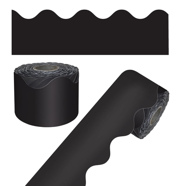 Papel negro Bulletin Board Borders Carson Dellosa de 65 pies
