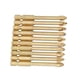 thumbnail image 5 of Brocas triangulares torcidas Ticfox Broca cruzada de vástago hexagonal de Carburo 6 mm 10 piezas, 5 of 9