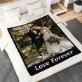 thumbnail image 4 of Personalized Photo Blankets Customized Throw Blankets with Picture Birthday Christmas Anniversary Valentines Mother's Day Gifts for Mom Women Best Friends Couple 6 Pictures Blankets, 4 of 5