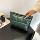 thumbnail image 5 of Bolsa de cosméticos acolchada para mujer bolsa de cosméticos de color sólido bolsa de cosméticos de viaje acolchada, 5 of 9