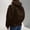 Coffee, variant on Backpack Hoodie for Men Women Zipper Cardigan Creative Hoodies Lightweight Travel Hooded Sweatshirts with Backpack (Coffee,S)