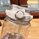 thumbnail image 3 of Botellas de viaje portátiles de gran capacidad de 1,5/2 litros, botella de agua con pajita deportiva con escala de tiempo, taza de agua de jugo frío de plástico para exteriores, 3 of 5