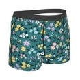 thumbnail image 3 of Naloa Floral Print Mens Underwear - Boxers for Men, Classic Briefs for Men, 3 of 9