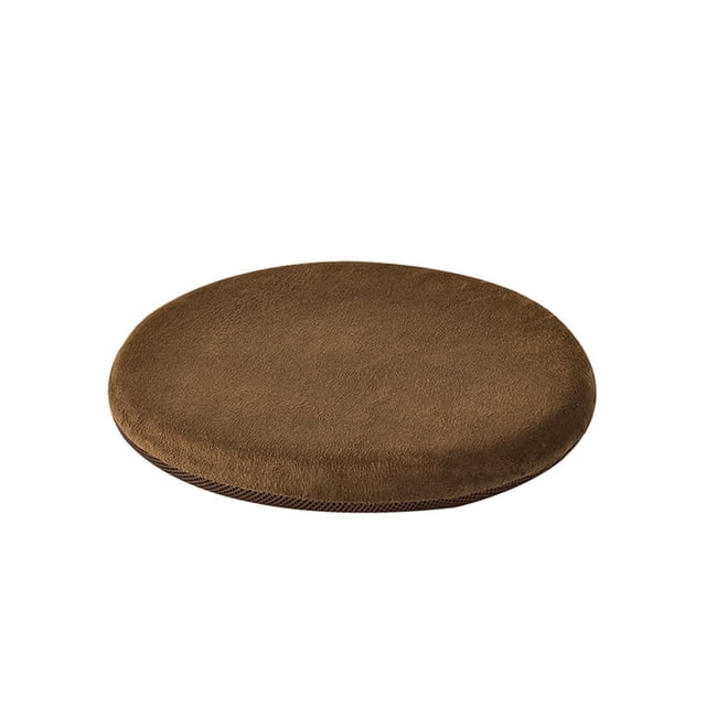 Yuarrent Cojín de asiento portátil Color sólido transpirable 4 estaciones hogar Oficina automotriz sillón sofá alfombrilla Decoración del hogar Café Yuarrent HA084585-05