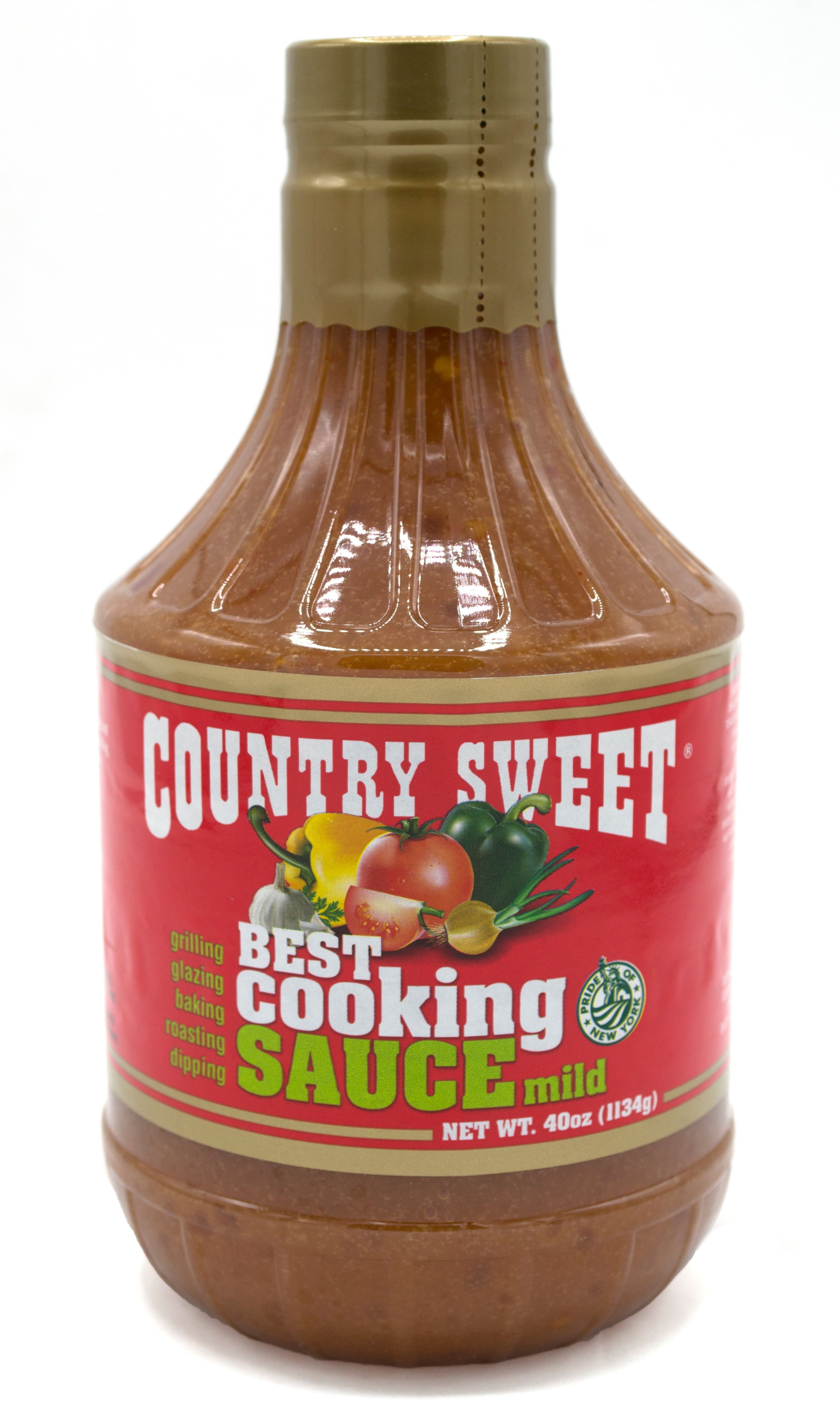 Country Sweet Sauce, Mild Flavor, 40 Ounce, Premium Cooking and