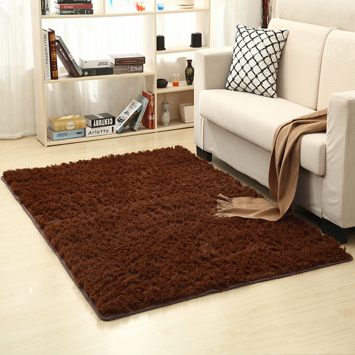 Cute Sea Animals Indoor Area Rug 6'x4' Living Room Non-Slip Carpets Bedroom Sofa Floor Mat Decoration for Home 
