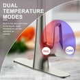 thumbnail image 5 of Ruvida Kitchen Faucets,Brushed Nickel Kitchen Faucet,Kitchen Faucet with Pull Down Sprayer,Kitchen Sink Faucet Suitable for RV Farmhouse Camper Laundry Wet Bar, 5 of 5