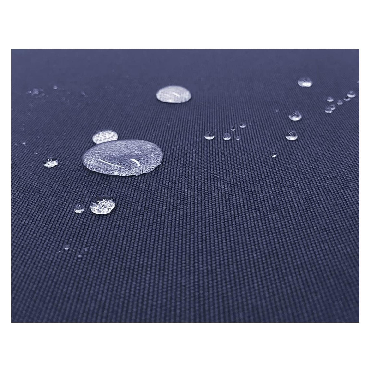 Midnight Dark Navy Outdoor Water Patio Chair Cushion Seat Pillow Covers (25"x25"x5" (4 Covers))
