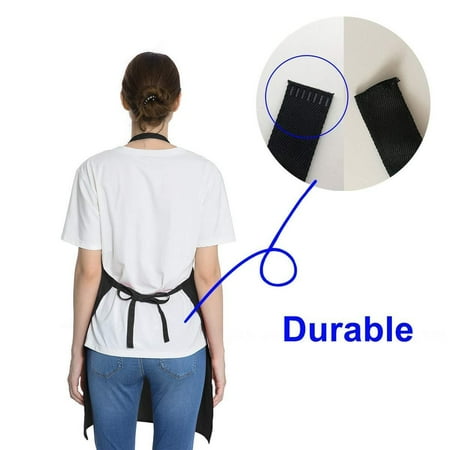 

Cooking Apron Delicate Durable Premium Apron with Adjustable Leather Straps Multiple Styles (10 Piece) 10PCS 60*70cm
