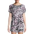 thumbnail image 2 of Secret Treasures Women's and Women's Plus Short Sleeve Pajama Top, 2 of 6
