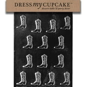 Deliciously Fun Cowboy Boots Chocolate Mold - Create Tasty Western Treats Durable BPA-Free Mold Perfect for Baking and DIY Crafts
