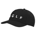 thumbnail image 4 of TaylorMade Golf Logo Black Headwear Men Fits All, 4 of 4