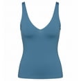 thumbnail image 5 of Ounisa Women's Sexy Plunge Tank Tops Deep V Neck Double Lined Going Out Camisoles Slim Fit 2026 Trendy Summer, 5 of 6