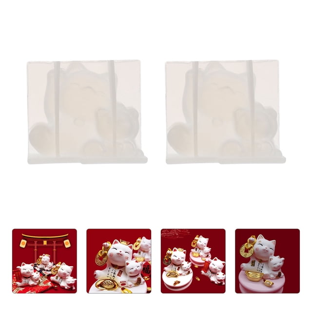 Nestingho 2Ud De Silicona Transparente Para Para DIY Con Resistente Y Reutilizable