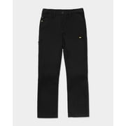 CAT Workwear Men's 1080038 Stretch Canvas Straight Fit Utility Pant, Black, 42/32