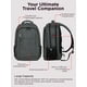 thumbnail image 4 of Mochila portátil Lenovo B325 gris resistente al agua de 17 pulgadas, 4 of 5