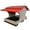 Cardinal Red/Tan, variant on JCs Wildlife Large Poly Hopper Bird Feeder (Cardinal Red/Tan)