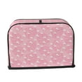 thumbnail image 2 of Lsque Flamingos and Flowers Print 2 Slice Toaster Cover , Kitchen Appliance Dustproof Protector , Toaster Protector Dustproof Kitchen Appliance Cover, 2 of 7