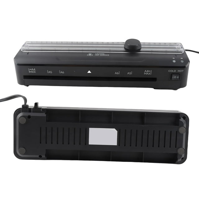 Zunate A4 Laminator Machine with Laminating Sheets, Compact Self Laminating Sheets Laminator, Laminating Machine with Scale Cutter, Film Removal Key, High Speed Lamination