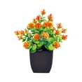 thumbnail image 2 of Artificial Pottery Home Desktop Simulation Green Plant Plastic Small Bonsai Ornament, 2 of 6