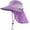 Purple, variant on Wide Brim UPF 50+ UV Protection Sun Hats, Hiking Fishing Gardening Hats with Large Neck Flap for Womens Mens