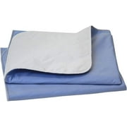 100% Cotton Big Size Washable Bed Pad / XXL Incontinence Underpad - 36 X 72 - Mattress Protector - Blue