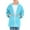 Sky Blue, variant on FAIWAD Kids Girls Boys Hooded Raincoats Waterproof Windproof Windbreaker with Pocket Zip Up Lightweight Outdoor Rain Jacket